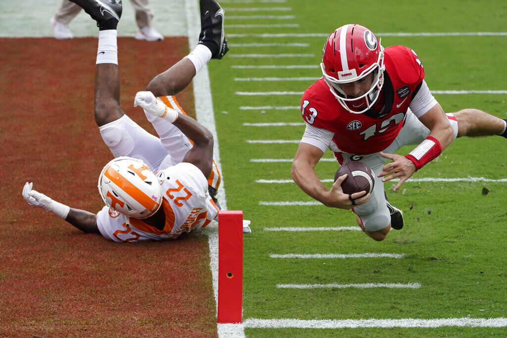 APTOPIX Tennessee Georgia Football